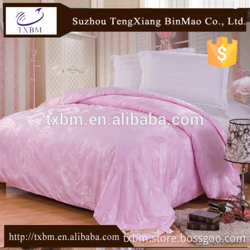 2015 luxury 100%silk quilt handmade with 100%cotton cover